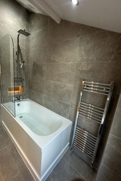 Completed bathroom installation by Adal Plumbing & Heating in Doncaster