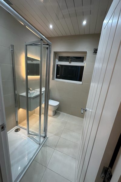 Completed bathroom installation by Adal Plumbing & Heating in Doncaster